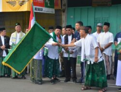 Peringatan 1 Abad NU, Ribuan Muslim Sidempuan Ikuti Jalan Sehat