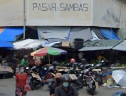 Pedagang Minta PD Pasar Segera Kosongkan Pasar Sambas