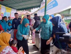 Ketua PKK Sumut – PKK Tapsel Tinjau Pelaksanaan Sub PIN Polio