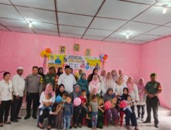 Desa Aek Haruaya Gelar Pekan Imunisasi Nasional