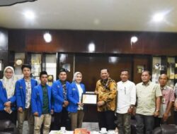 Walikota Sidempuan Terima Audensi PC PMII