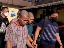 Viral Di Medsos , Polisi Ringkus Tiga Begal Rampas Sepedamotor Pasutri