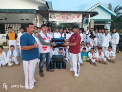 Ketua DPC Pejuang Bravo Lima Bantu White Tiger Wushu