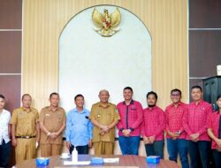 Pengelola Wisata Bukit Lawang Rapat  Bersama  Syah Afandin