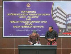 Wali Kota Serahkan LKPD Pemko Padang Sidempuan TA 2022