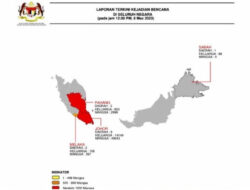 53.139 Jiwa Terdampak Banjir Di Malaysia