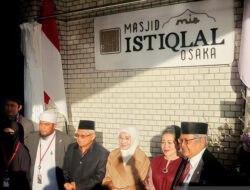 Ma’ruf Amin Resmikan Masjid Istiqlal Osaka Di Jepang