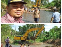 Exavator Dikerahkan Tangani Irigasi Rusak Di Madina
