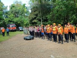 Satu Santri Hanyut Belum Ditemukan, Personil Gabungan Lanjutkan Pencarian