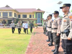 Bupati Batu Bara Pimpin Apel Pasukan Operasi Keselamatan Toba 2023