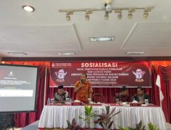 KPU Tapsel Sosialisasikan Hasil Penetapan Dapil Dan Alokasi Kursi DPRD Pemilu 2024