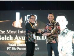 Wakil Direktur Utama Bio Farma  Raih The Most Intelligence CIO