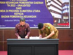 BPK Apresiasi Pemko Medan, Serahkan LKPD Unaudited TA 2022