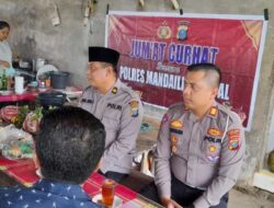 Kabag Ops Polres Madina Jumat Curhat Di Pidolidolok