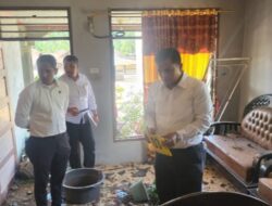 Terkait Isu Dukun Santet, Tim Inafis Polres Tapsel Olah TKP di Rumah Korban