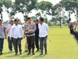 Bupati Simalungun Pimpin Apel Pasukan Pengamanan Pilpanag 2023