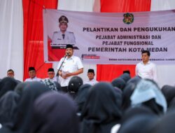 Wali Kota Medan Lantik Kepala Sekolah dan Kepala Puskesmas