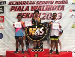 Ghaly Sabet Emas Dan Perunggu Kejuaraan Sepatu Roda Bekasi Open 2023