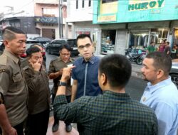 Komisi III Dan PUD Pasar Tinjau Ke Jalan Pandu Baru