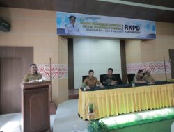 Sekda Aceh Tamiang Pimpin Rapat RKPD