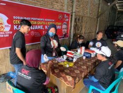 Ganjar Milenial Center Sumut Gelar Kegiatan Pemeriksaan Kesehatan Gratis untuk Warga Karo