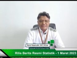 BPS Catat Maret Gabungan Lima Kota Sumut Inflasi 4,80 Persen