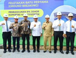 Gubsu Letakkan Batu Pertama Pembangunan IPA Johor