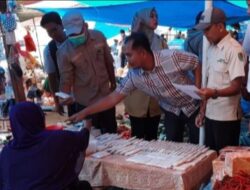 Satgas Pangan Tapsel Monitoring Ketersediaan Sembako