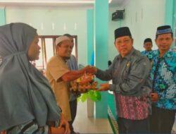 Wawako Sidempuan Hadiri Pembagian Sembako Gratis