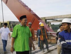 H-7 Lebaran , Jembatan Wampu Dioperasikan