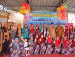 Tim Evaluasi Sumut Kunjungi Pelaksanaan Posyandu di Desa Partihaman Saroha