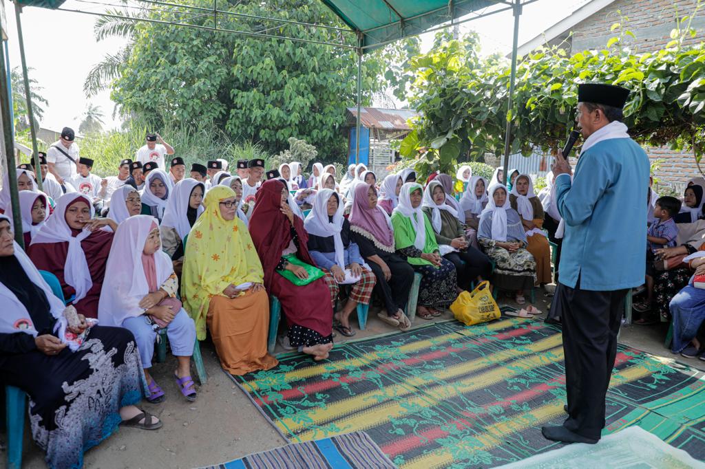 Raih Berkah Ramadan, Ustaz Sahabat Ganjar Sumut Ajarkan Warga Sergai Tata Cara Salat Tasbih