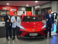 MG Luncurkan Mobil Listrik Terbaru MG4 EV di Kota Medan