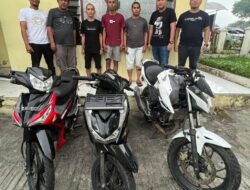 Polres Simalungun Tangkap Tiga Pelaku Curanmor