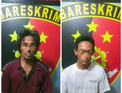 Polsek Indrapura Tangkap 2  Terduga Pemilik Narkotika