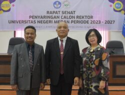 Senat Tetapkan Tiga Calon Rektor Unimed Periode 2023-2027
