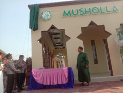 Kapolres & Kapolsek Labuhan Ruku Resmikan Mushollah Yusuf