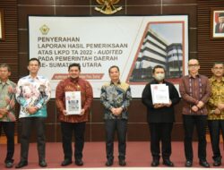 Pemkab Tapsel Kembali Raih Opini WTP Ke – 9 Berturut- turut