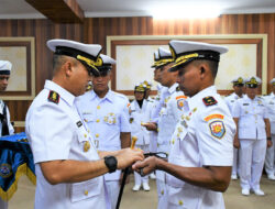 Dua Jabatan Komandan KRI Jajaran Satrol Lantamal I Diserahterimakan