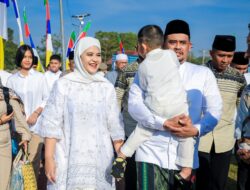 Ribuan Masyarakat Kota Medan Shalat Ied di Taman Cadika