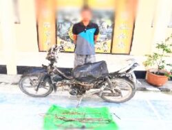Maling Kambuhan Tertangkap Basah Polsek Labuhan Ruku