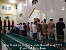 Suasana Shalat Subuh Berjamaah Di Rantobaek
