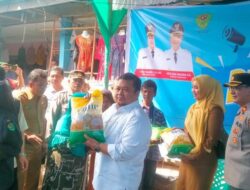 Pemkab Tapsel – Polres Tapsel Gelar Pasar Murah