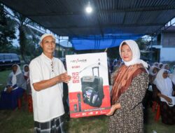 TGS Ganjar Sumut Manfaatkan Momen Akhir Ramadan Berbagi Takjil dan Safari Majelis Taklim