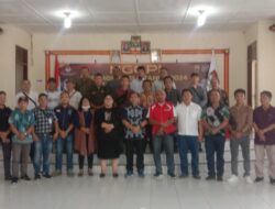 KPU Nias Ngopi Bareng Wartawan