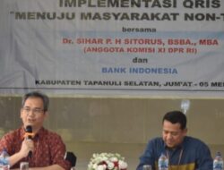 Bersama BI, Sihar Sitorus Kenalkan QRIS ke Masyarakat Tapsel