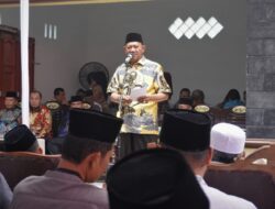 Syah Afandin Halal Bihalal Dengan Tokoh Agama dan Tokoh Masyarakat Langkat