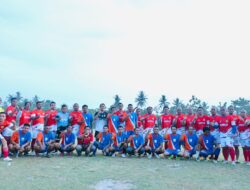 Bupati Sergai Lanjutkan Pertandingan Bola Kaki