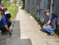 Medan Deli Rehabilitasi Jalan Lingkungan Gunakan Dankel