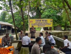 Serap Aspirasi Masyarakat,  Polsek Telun Kenas Gelar Kegiatan Tatap Muka